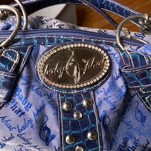 Vintage blue & Jean baby phat bag